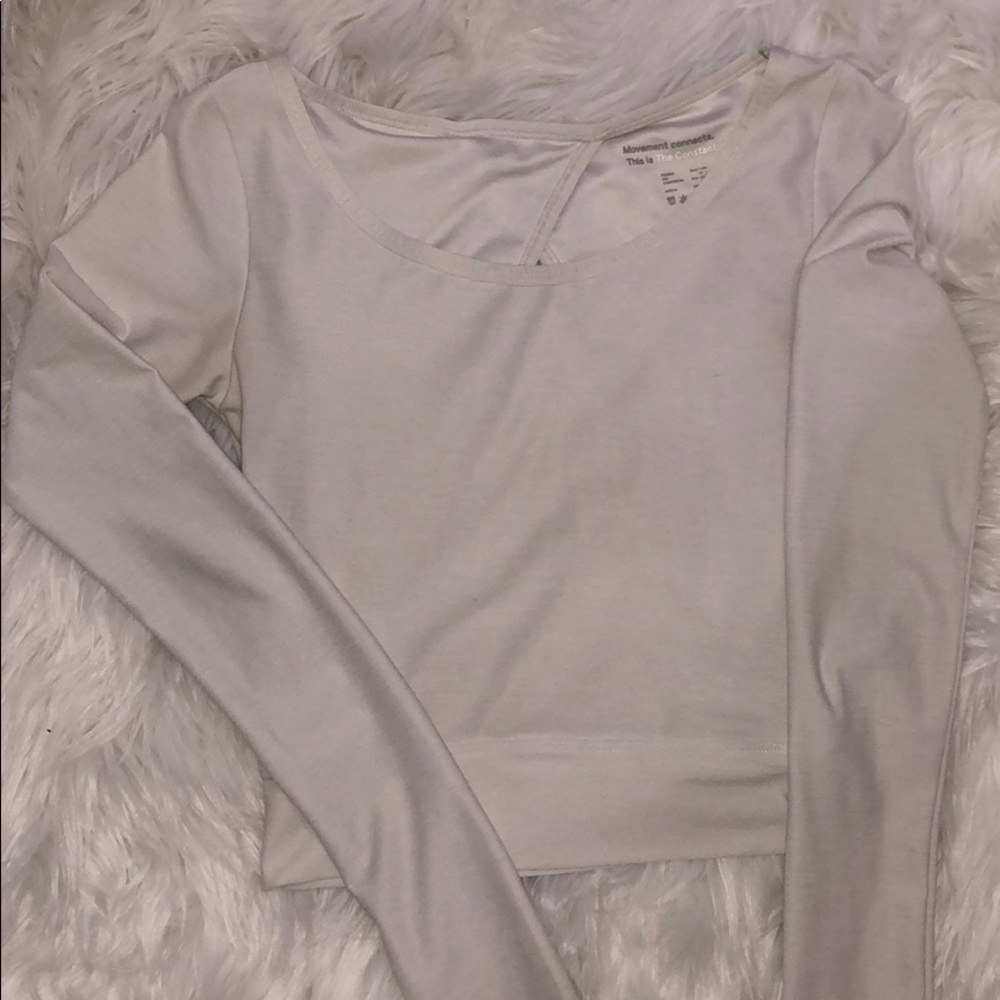 Aritzia: The Constant Long Sleeve Open Back Top